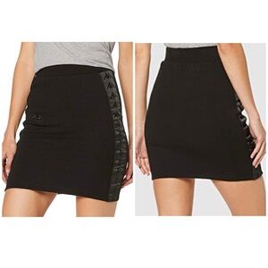 Kappa Gonna Black Mini Skirt Size XS